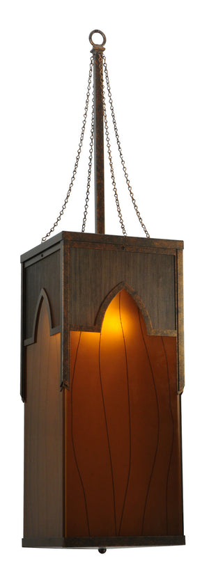 Meyda Tiffany - 125519 - Two Light Pendant - Bellver - Gilded Tobacco