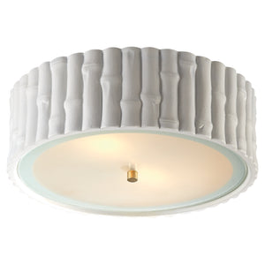 Visual Comfort Signature - AH 4005WHT-FG - Three Light Flush Mount - Frank - Plaster White