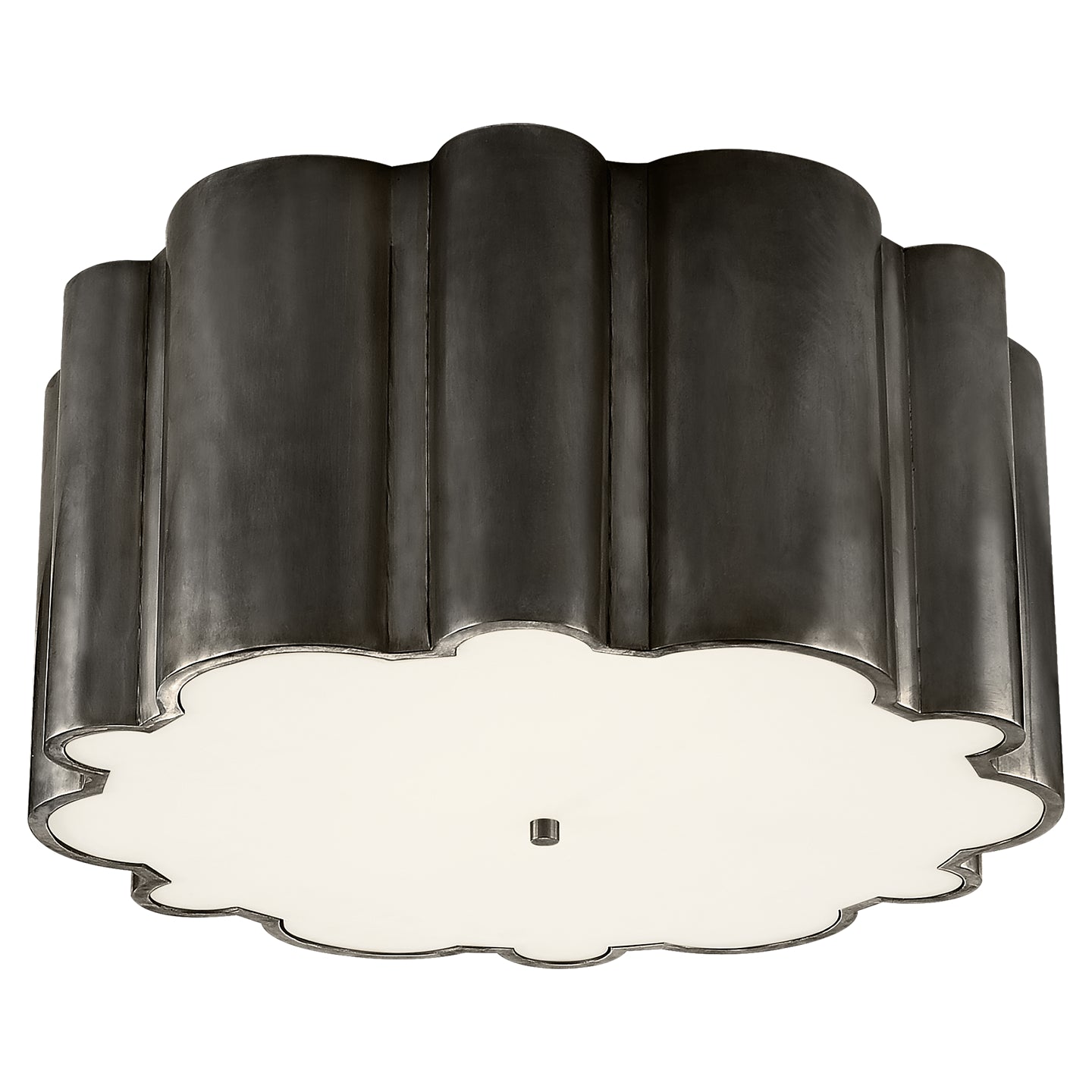 Visual Comfort Signature - AH 4021GM-FG - Four Light Flush Mount - Markos - Gun Metal