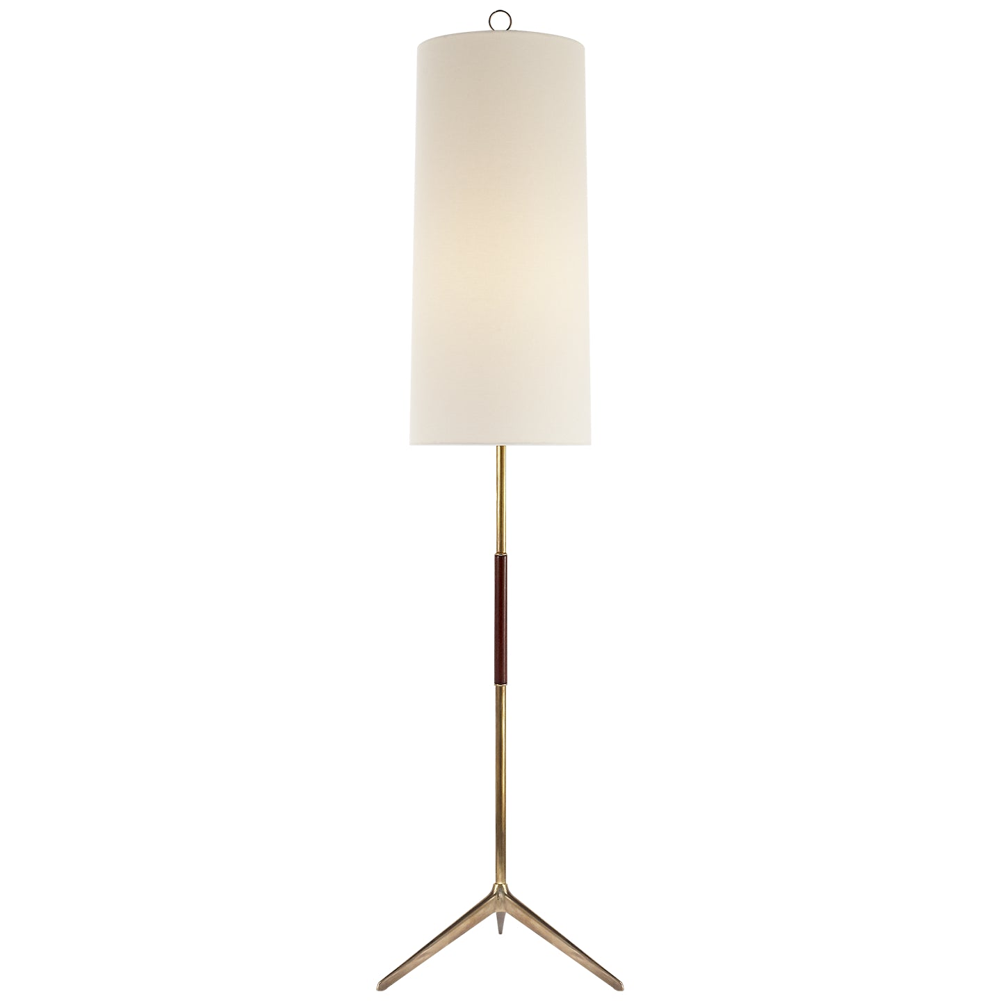 Visual Comfort Signature - ARN 1001HAB-L - One Light Floor Lamp - Frankfort - Hand-Rubbed Antique Brass