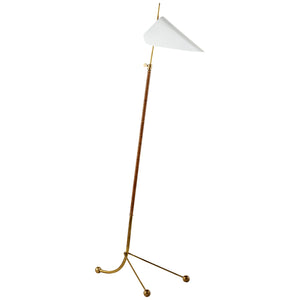 Visual Comfort Signature - ARN 1014HAB-WHT - One Light Floor Lamp - Moresby - Plaster White