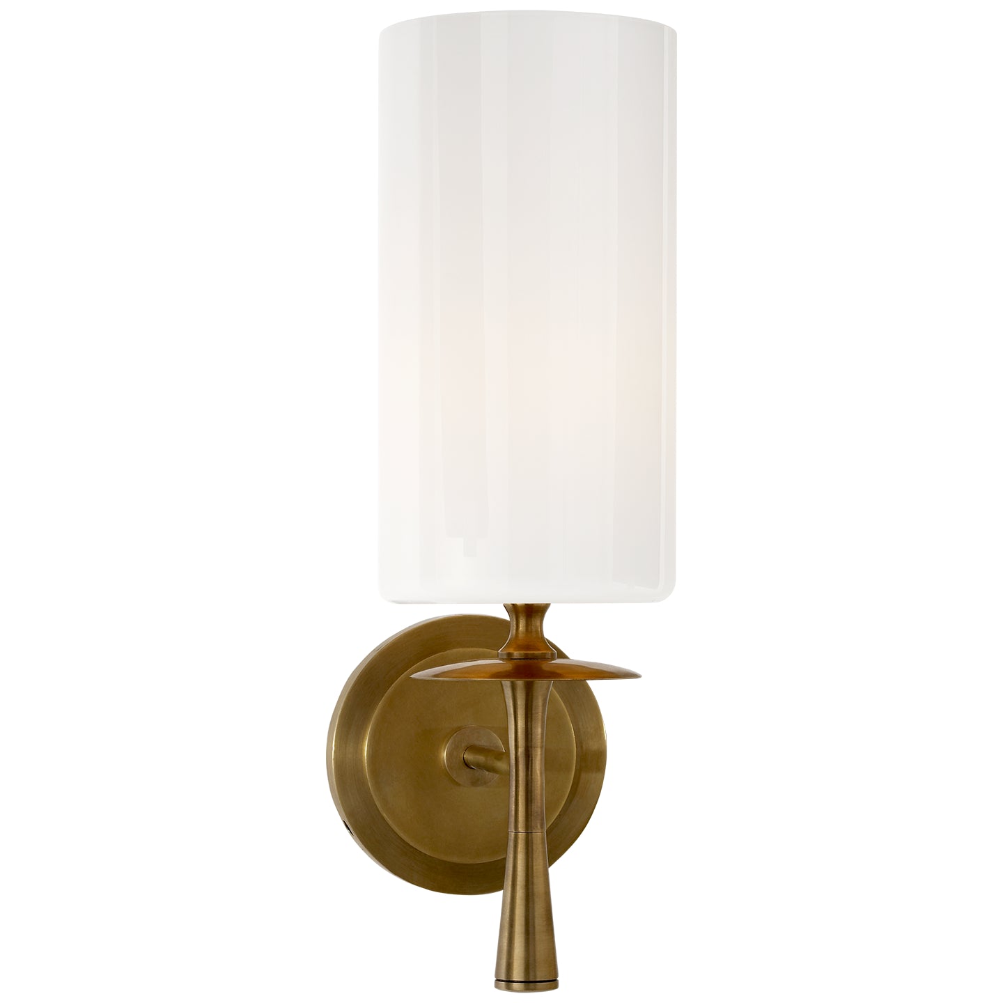 Visual Comfort Signature - ARN 2018HAB-WG - One Light Wall Sconce - Drunmore - Hand-Rubbed Antique Brass