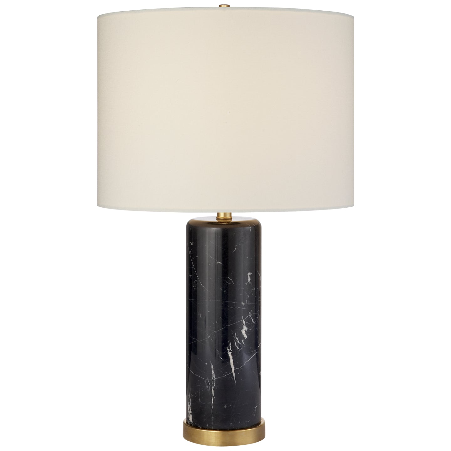 Visual Comfort Signature - ARN 3004BM-L - One Light Table Lamp - Cliff - Black Marble