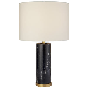 Visual Comfort Signature - ARN 3004BM-L - One Light Table Lamp - Cliff - Black Marble