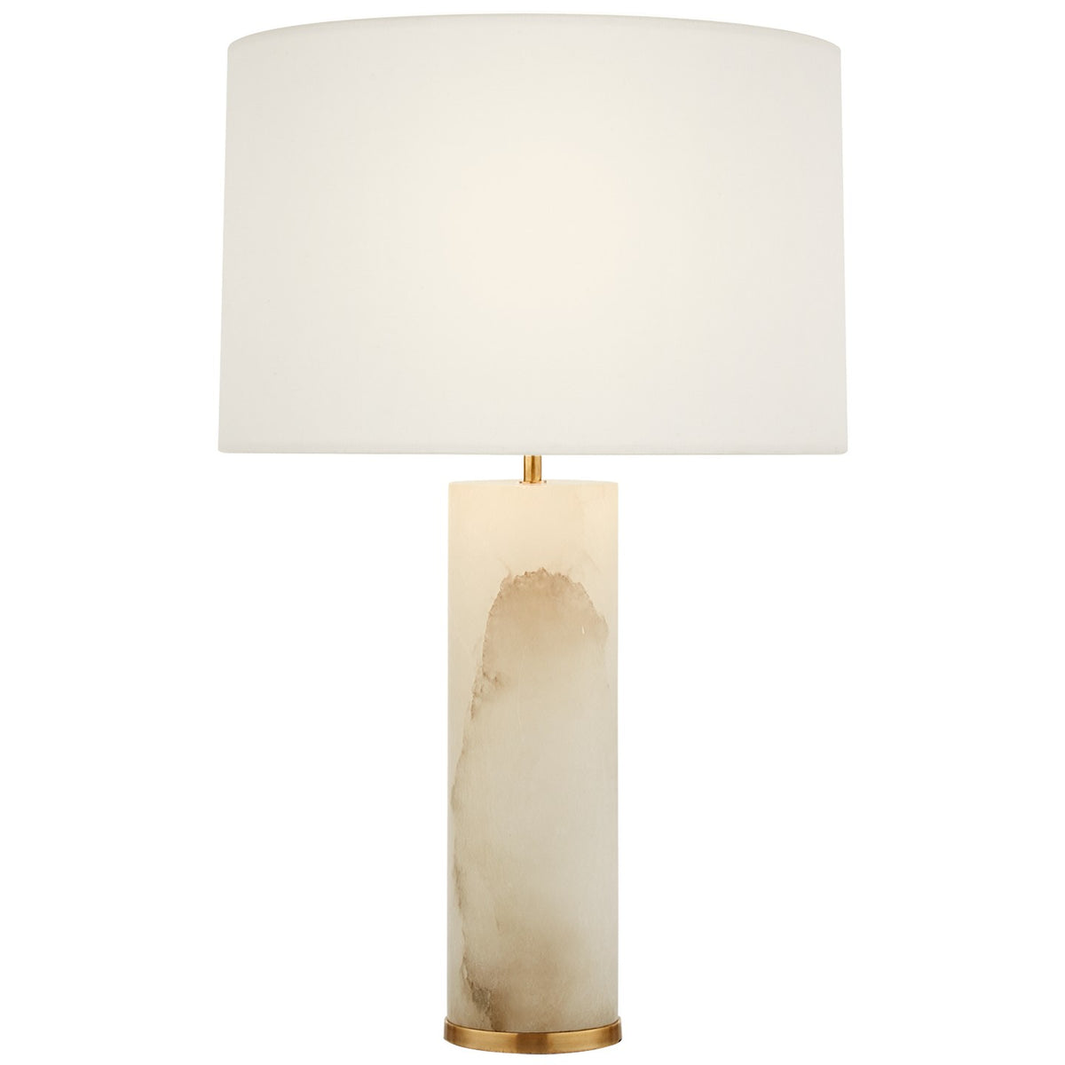 Visual Comfort Signature - ARN 3024ALB-L - Two Light Table Lamp - Lineham - Alabaster