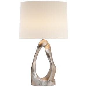 Visual Comfort Signature - ARN 3100BSL-L - One Light Table Lamp - Cannes Table - Burnished Silver Leaf