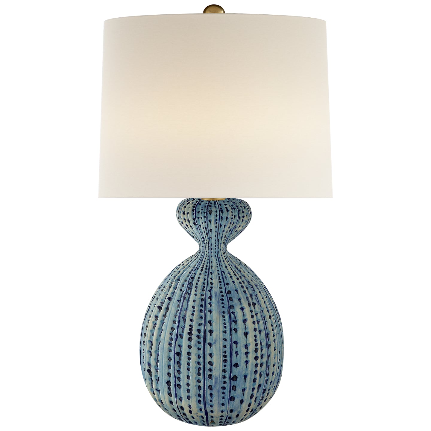 Visual Comfort Signature - ARN 3606PA-L - One Light Table Lamp - Gannet Table - Pebbled Aquamarine