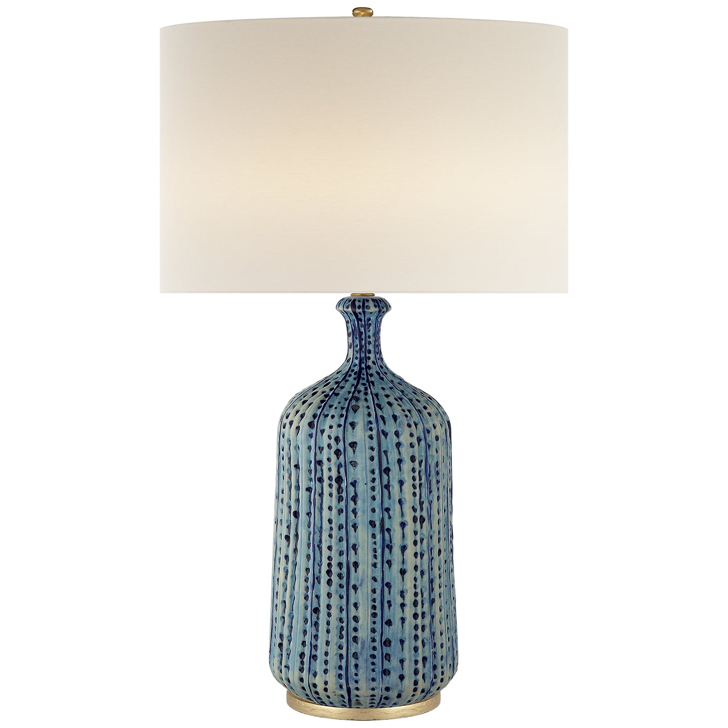 Visual Comfort Signature - ARN 3608PA-L - One Light Table Lamp - Culloden Table - Pebbled Aquamarine