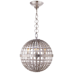 Visual Comfort Signature - ARN 5003BSL - Four Light Lantern - Mill - Burnished Silver Leaf