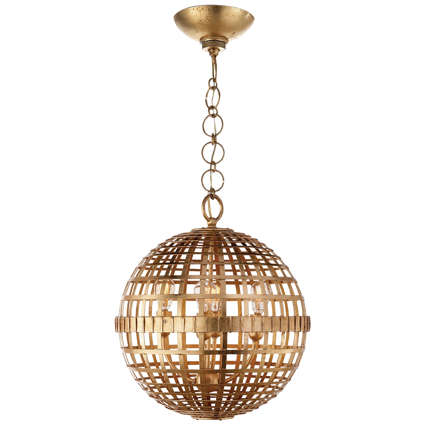 Visual Comfort Signature - ARN 5003G - Four Light Lantern - Mill - Gild