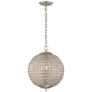 Visual Comfort Signature - ARN 5100BSL-CG - Four Light Chandelier - Renwick - Burnished Silver Leaf