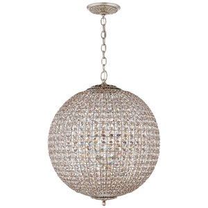 Visual Comfort Signature - ARN 5101BSL-CG - Four Light Chandelier - Renwick - Burnished Silver Leaf