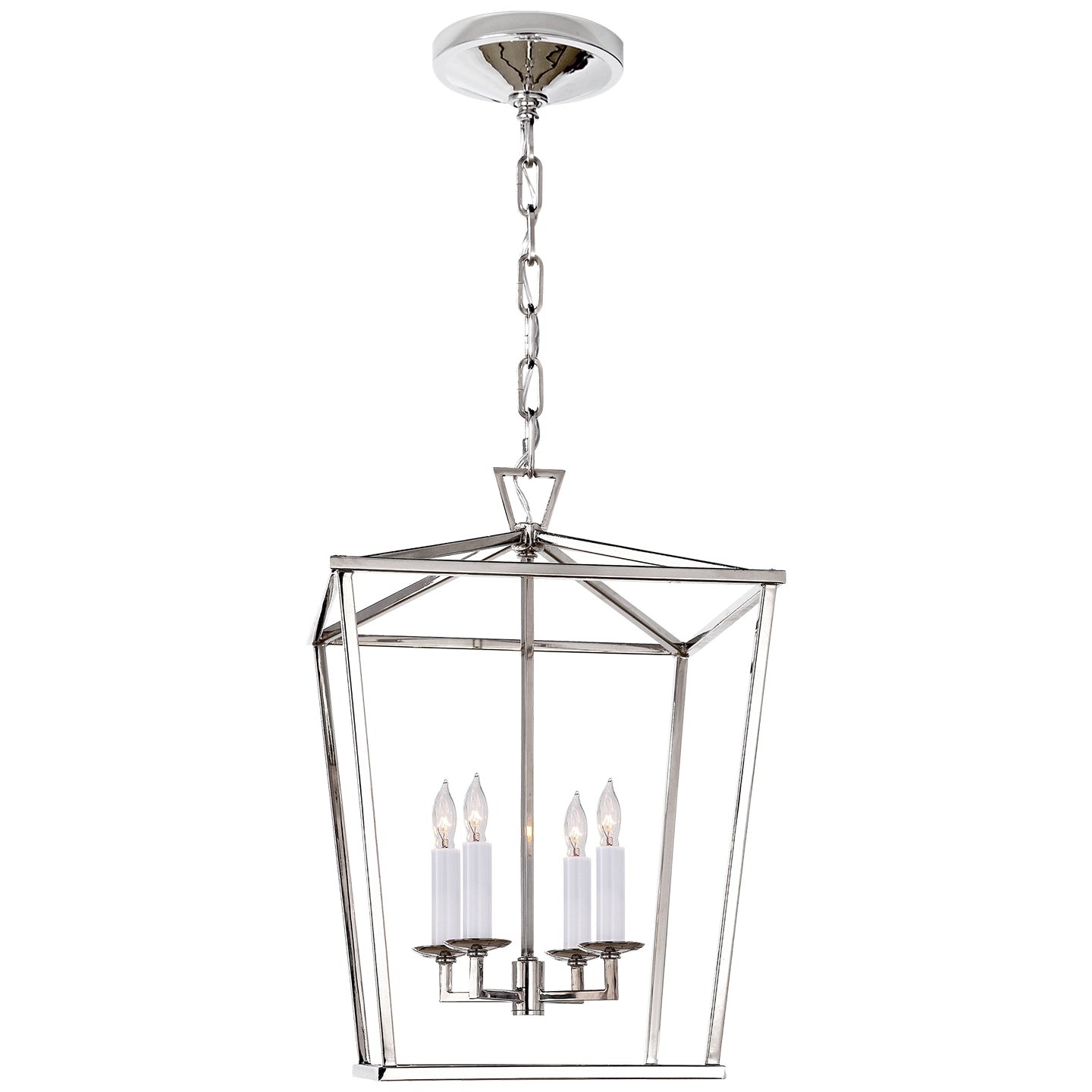 Visual Comfort Signature - CHC 2164PN - Four Light Lantern - Darlana - Polished Nickel