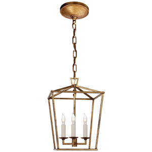 Visual Comfort Signature - CHC 2175GI - Three Light Lantern - Darlana - Gilded Iron