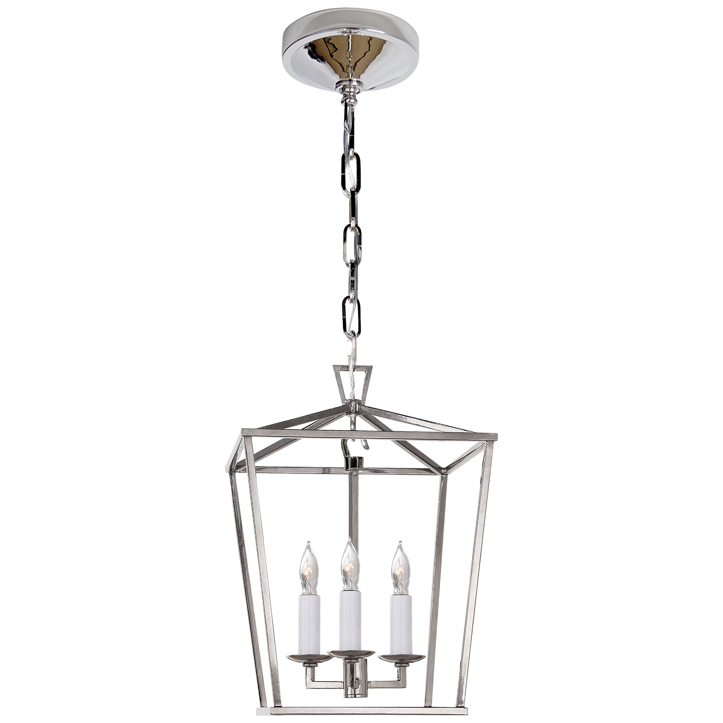 Visual Comfort Signature - CHC 2175PN - Three Light Lantern - Darlana - Polished Nickel