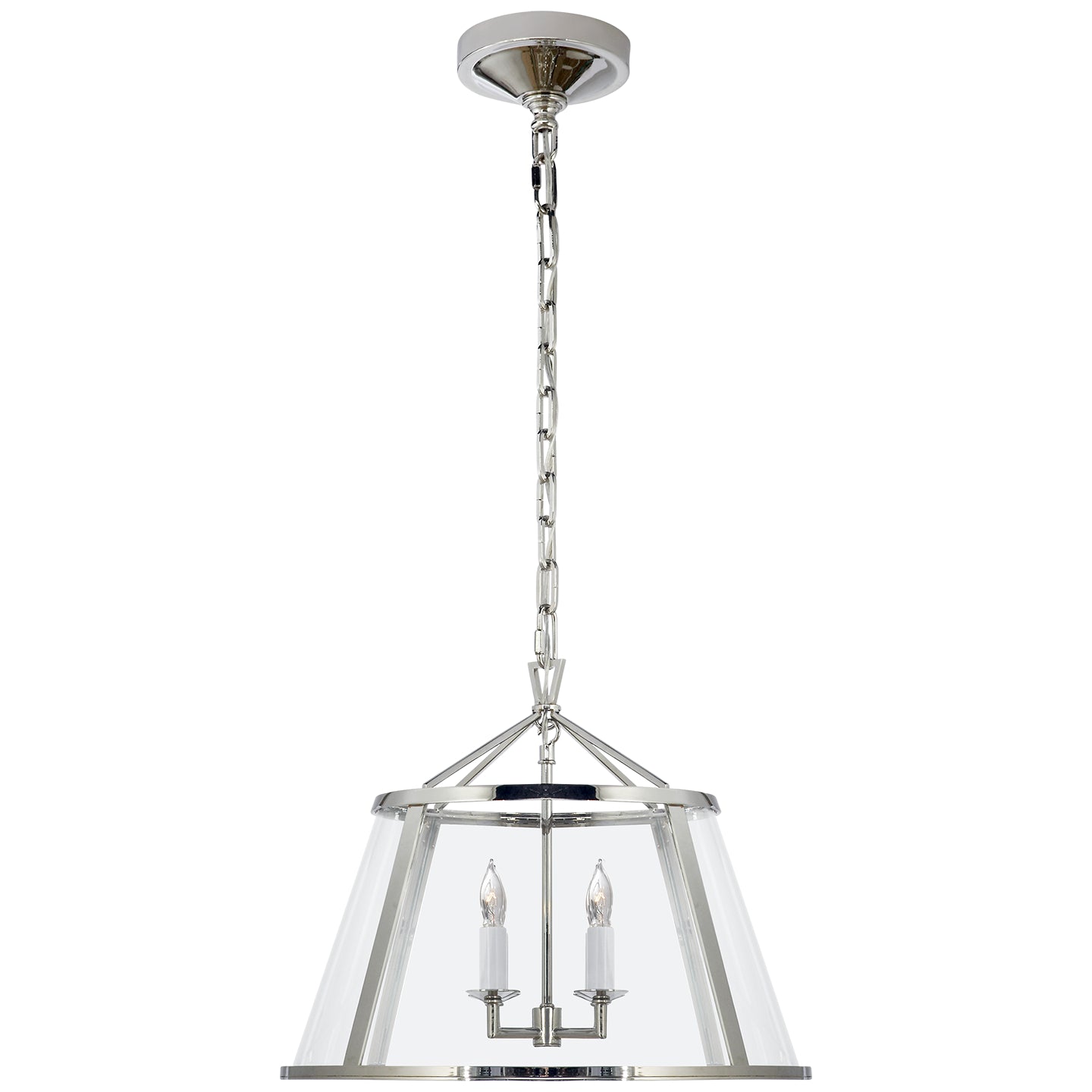 Visual Comfort Signature - CHC 2201PN-CG - Four Light Pendant - Darlana Pendant - Polished Nickel