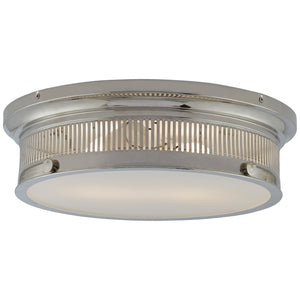 Visual Comfort Signature - CHC 4392PN-WG - Two Light Flush Mount - Alderly - Polished Nickel