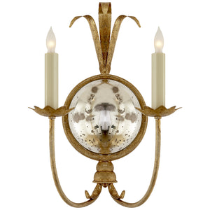 Visual Comfort Signature - CHD 4175GI - Two Light Wall Sconce - Gramercy - Gilded Iron