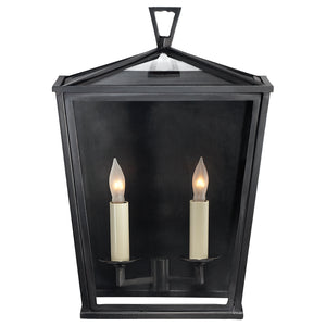 Visual Comfort Signature - CHO 2040BZ - Two Light Wall Lantern - Darlana Outdoor - Bronze