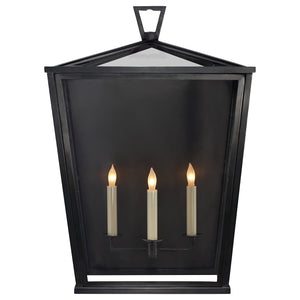 Visual Comfort Signature - CHO 2041BZ - Three Light Wall Lantern - Darlana Outdoor - Bronze