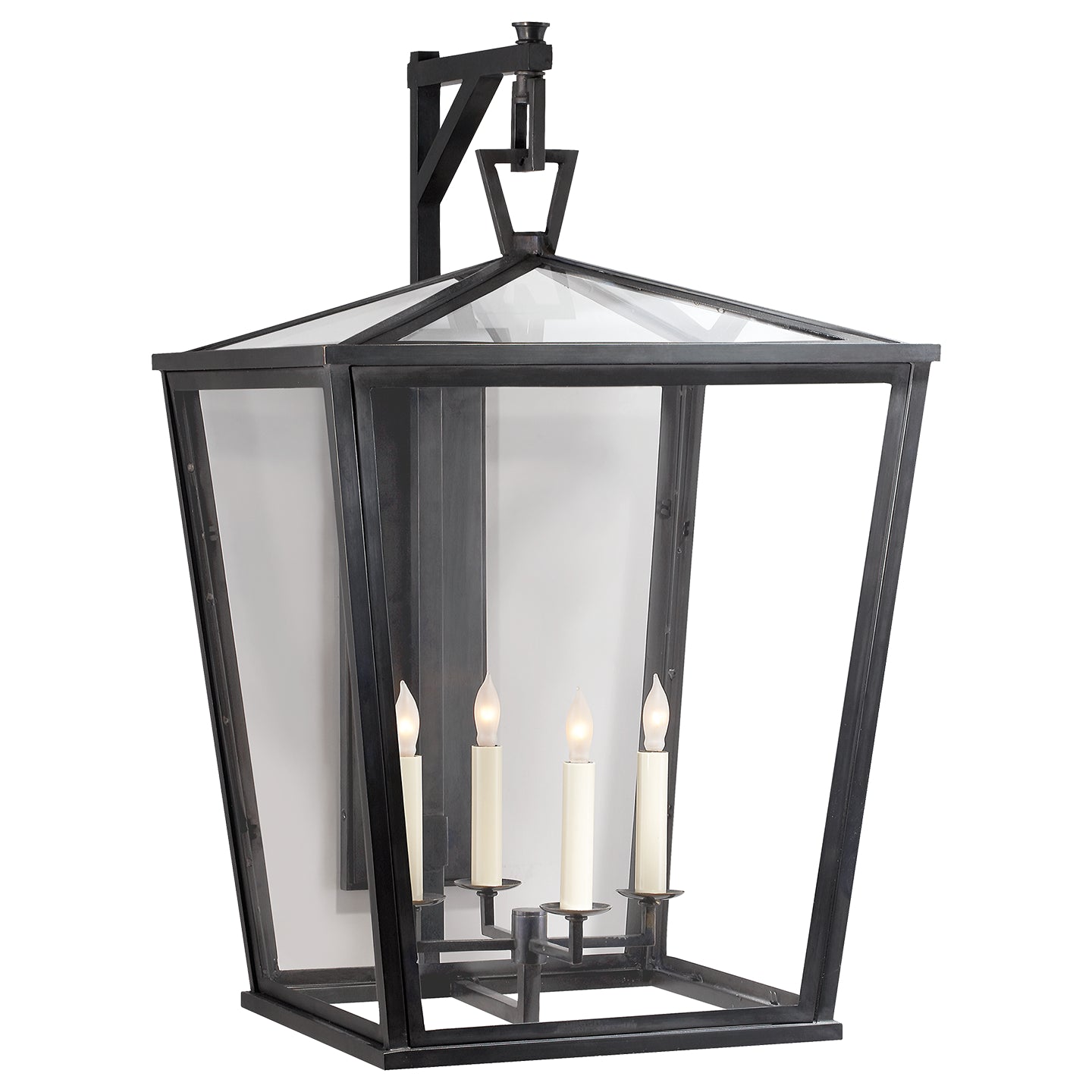 Visual Comfort Signature - CHO 2043BZ - Four Light Wall Lantern - Darlana Outdoor - Bronze