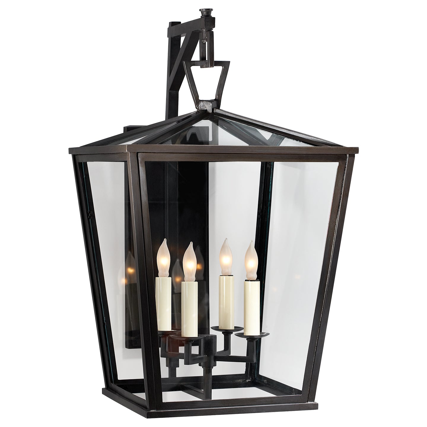 Visual Comfort Signature - CHO 2085BZ - Four Light Wall Lantern - Darlana Outdoor - Bronze