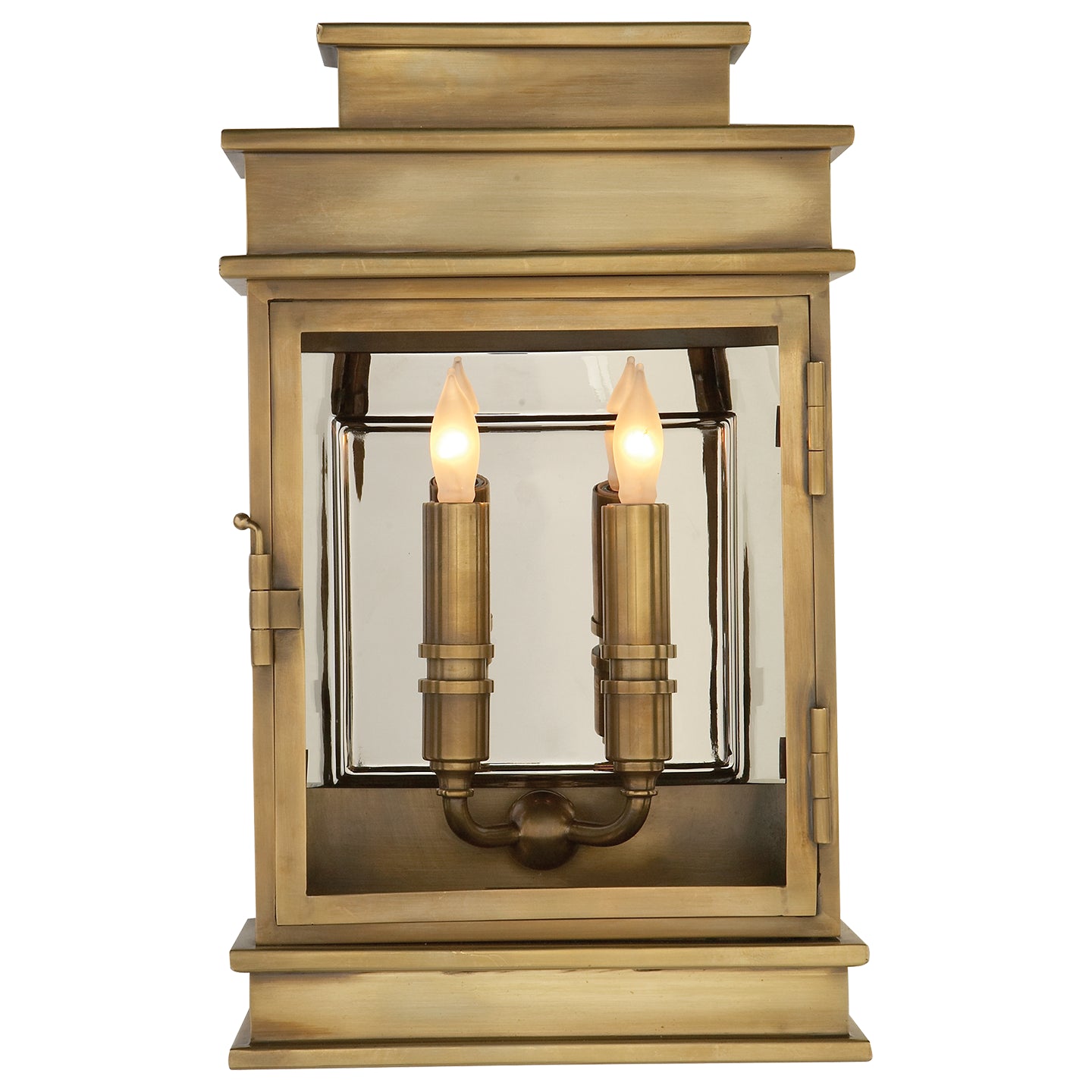 Visual Comfort Signature - CHO 2908AB - Two Light Linear Lantern - Linear Lantern - Antique-Burnished Brass