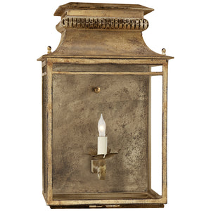 Visual Comfort Signature - SK 2301GI - One Light Wall Sconce - Flea Market Lantern - Gilded Iron