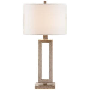 Visual Comfort Signature - SK 3208BSL-L - One Light Table Lamp - Mod - Burnished Silver Leaf