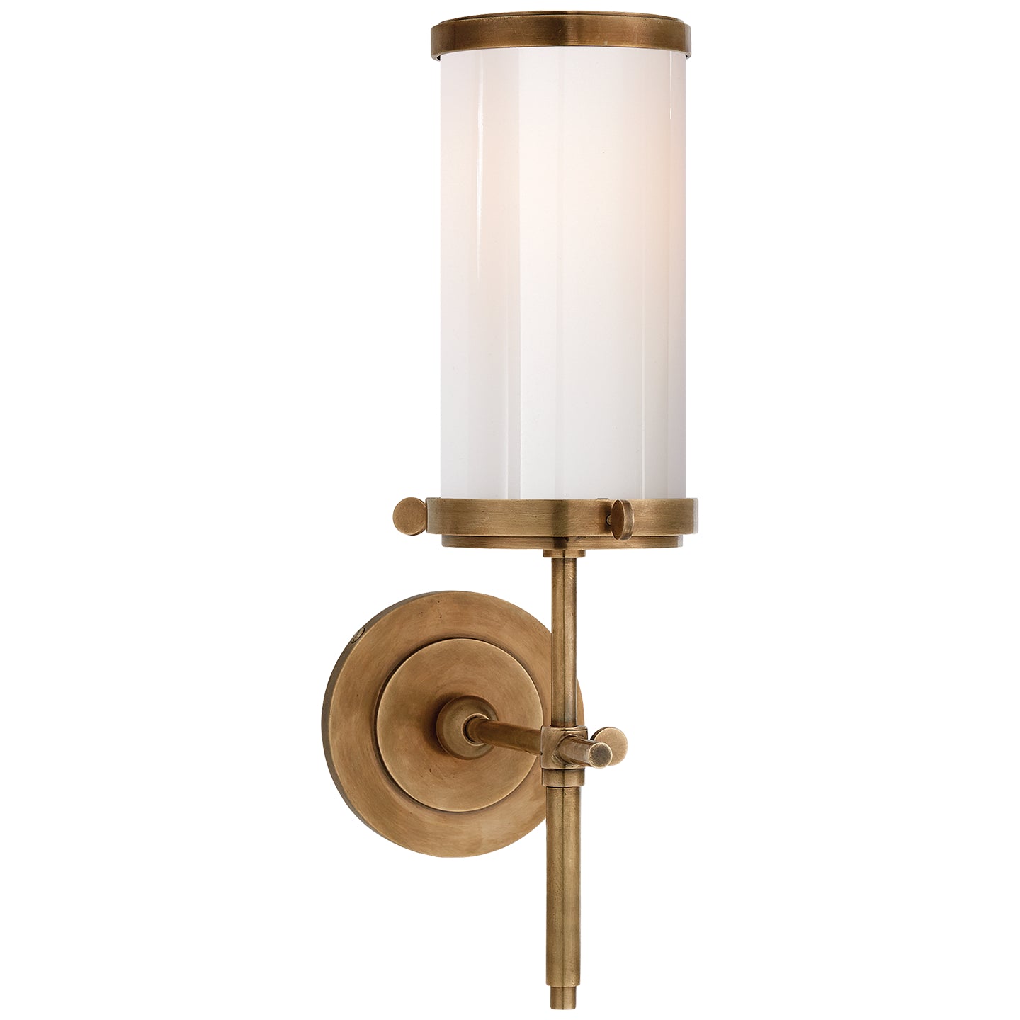 Visual Comfort Signature - TOB 2015HAB-WG - One Light Wall Sconce - Bryant Bath - Hand-Rubbed Antique Brass