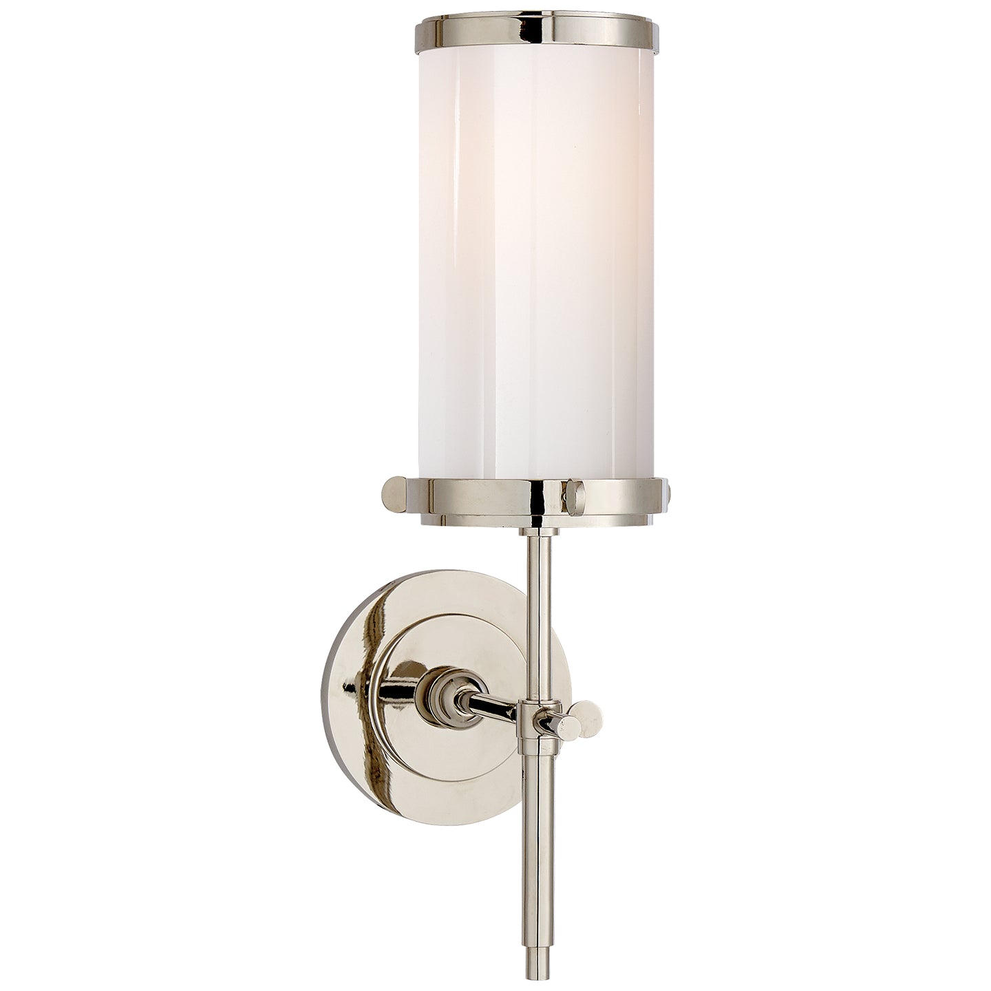 Visual Comfort Signature - TOB 2015PN-WG - One Light Wall Sconce - Bryant Bath - Polished Nickel