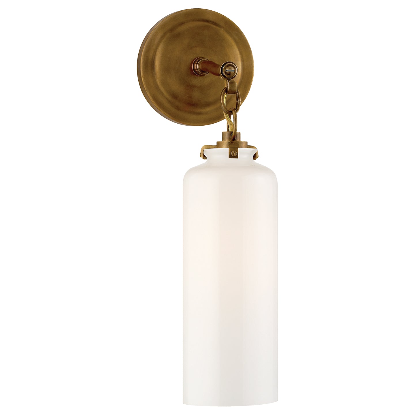 Visual Comfort Signature - TOB 2225HAB/G3-WG - One Light Wall Sconce - Katie Cylider - Hand-Rubbed Antique Brass
