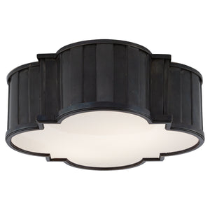 Visual Comfort Signature - TOB 4131BZ-WG - Four Light Flush Mount - Tilden - Bronze