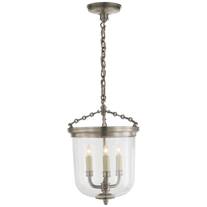 Visual Comfort Signature - TOB 5030AN - Three Light Lantern - Merchant - Antique Nickel