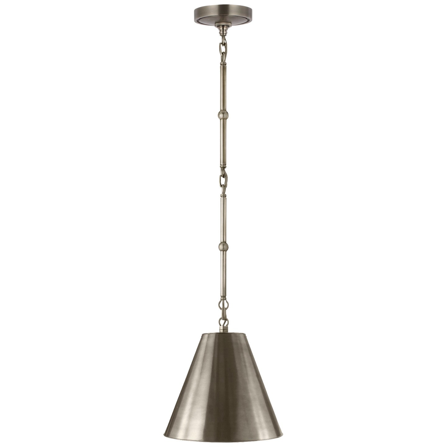 Visual Comfort Signature - TOB 5089AN-AN - One Light Pendant - Goodman - Antique Nickel