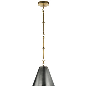 Visual Comfort Signature - TOB 5089HAB-BZ - One Light Pendant - Goodman - Hand-Rubbed Antique Brass