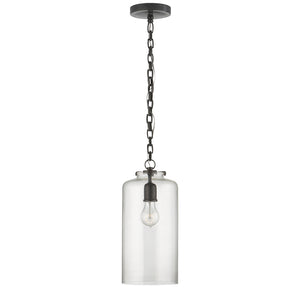 Visual Comfort Signature - TOB 5226BZ/G3-CG - One Light Pendant - Katie Cylider - Bronze