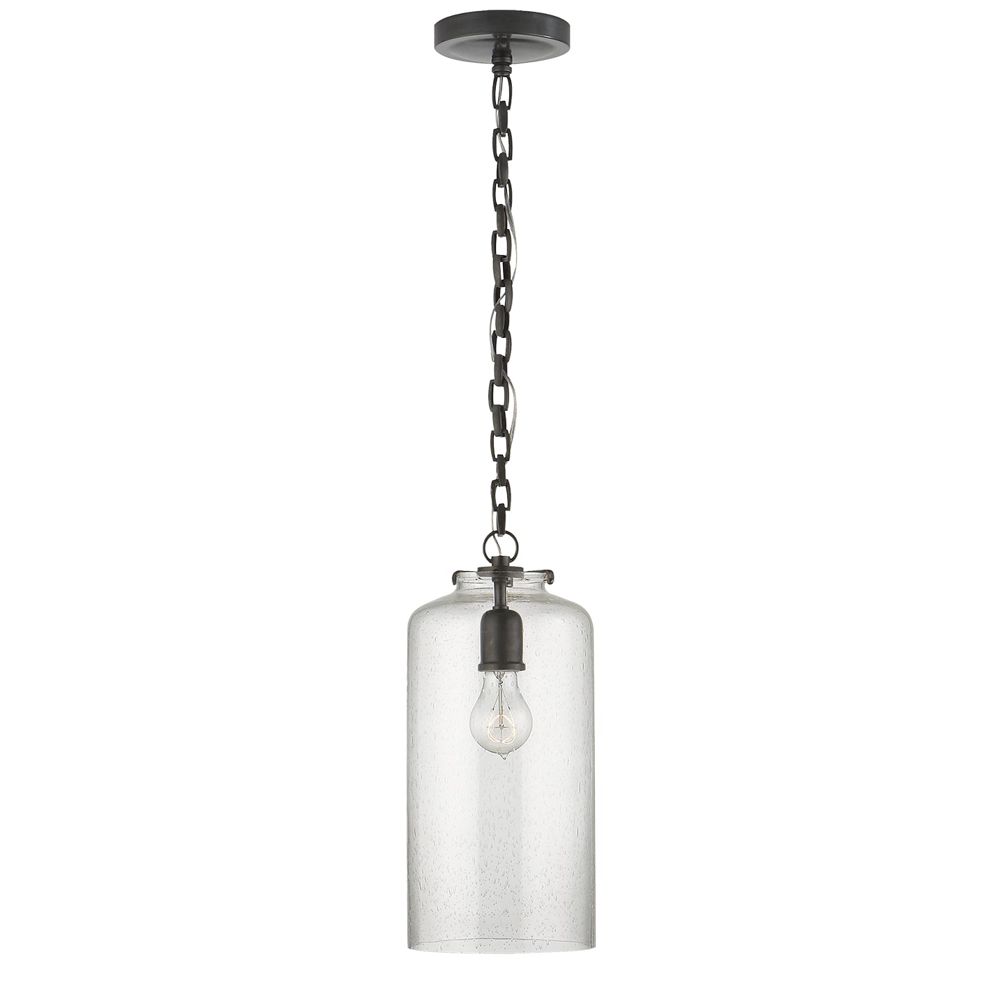 Visual Comfort Signature - TOB 5226BZ/G3-SG - One Light Pendant - Katie Cylider - Bronze