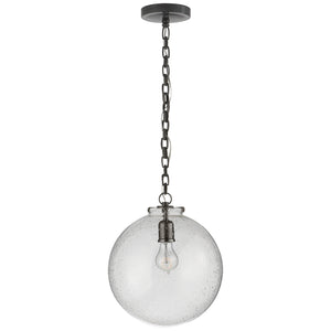Visual Comfort Signature - TOB 5226BZ/G4-SG - One Light Pendant - Katie Globe - Bronze