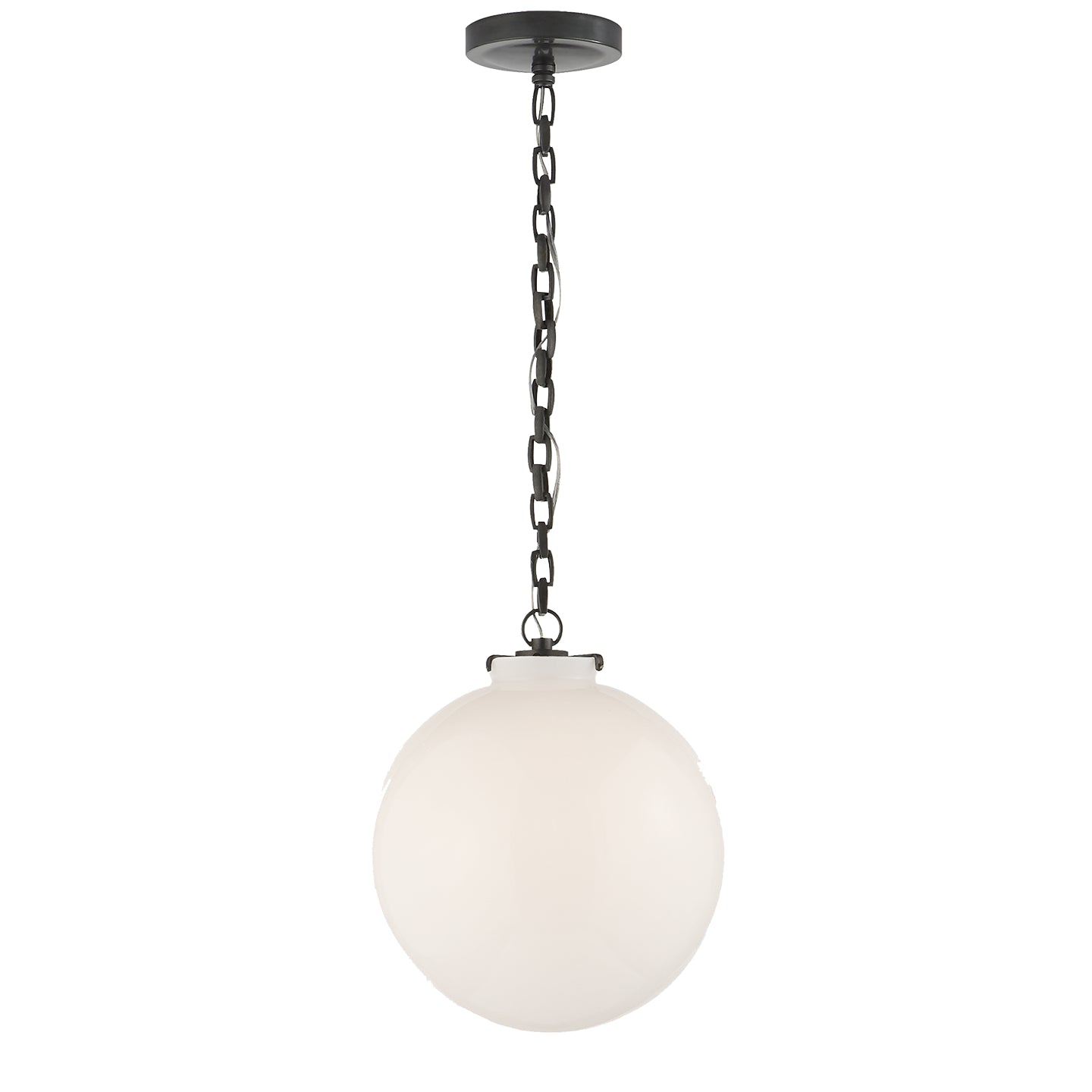 Visual Comfort Signature - TOB 5226BZ/G4-WG - One Light Pendant - Katie Globe - Bronze