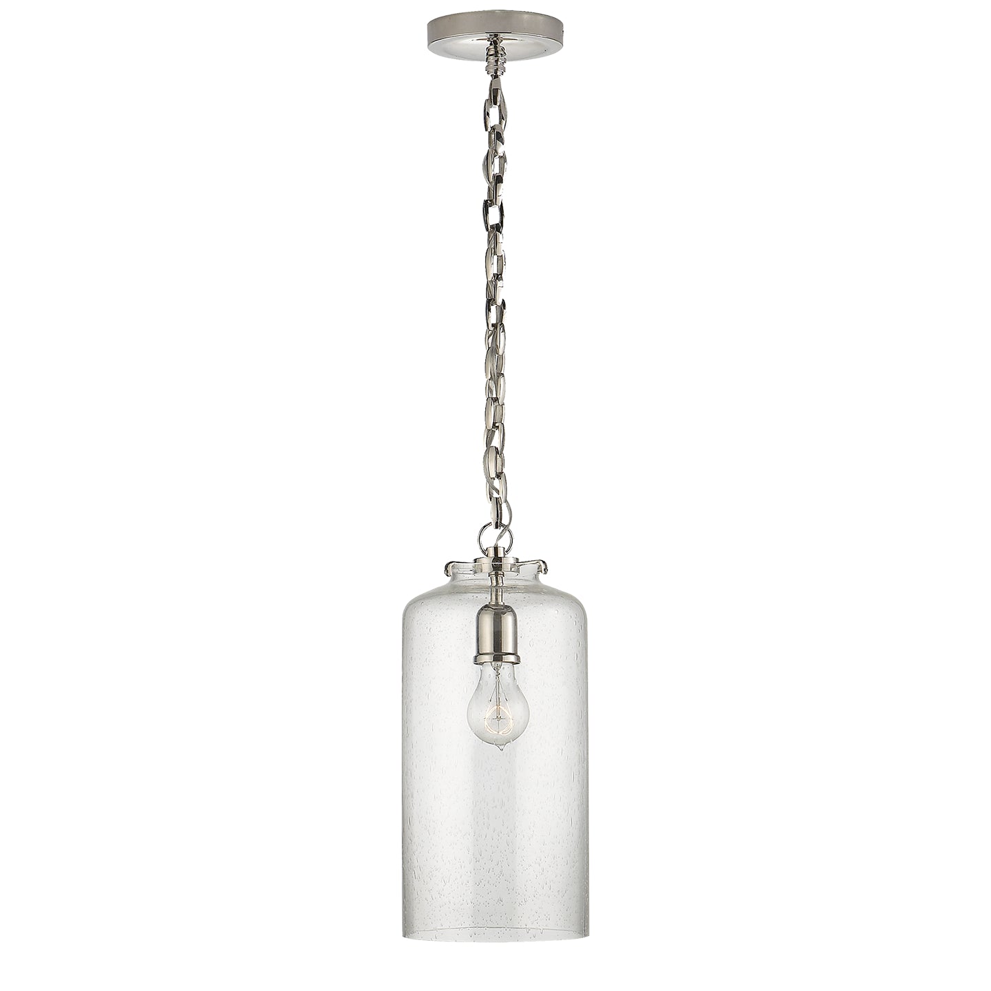 Visual Comfort Signature - TOB 5226PN/G3-SG - One Light Pendant - Katie Cylider - Polished Nickel