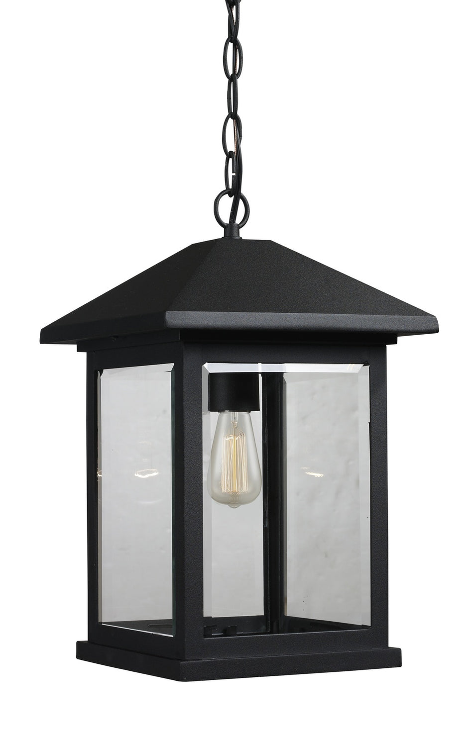 Z-Lite - 531CHB-BK - One Light Outdoor Chain Mount Ceiling Fixture - Portland - Black