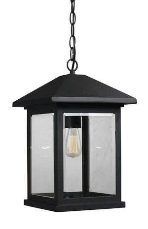 Z-Lite - 531CHB-BK - One Light Outdoor Chain Mount Ceiling Fixture - Portland - Black
