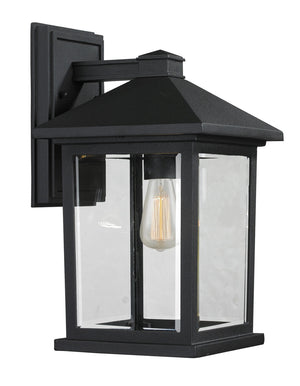 Z-Lite - 531M-BK - One Light Outdoor Wall Light - Portland - Black