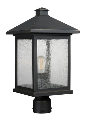 Z-Lite - 531PHBR-ORB - One Light Outdoor Post Mount Fixture - Portland - Oil Rubbed Bronze