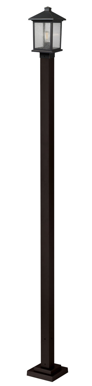 Z-Lite - 531PHMS-536P-ORB - One Light Outdoor Post Mounted Fixture - Portland - Oil Rubbed Bronze