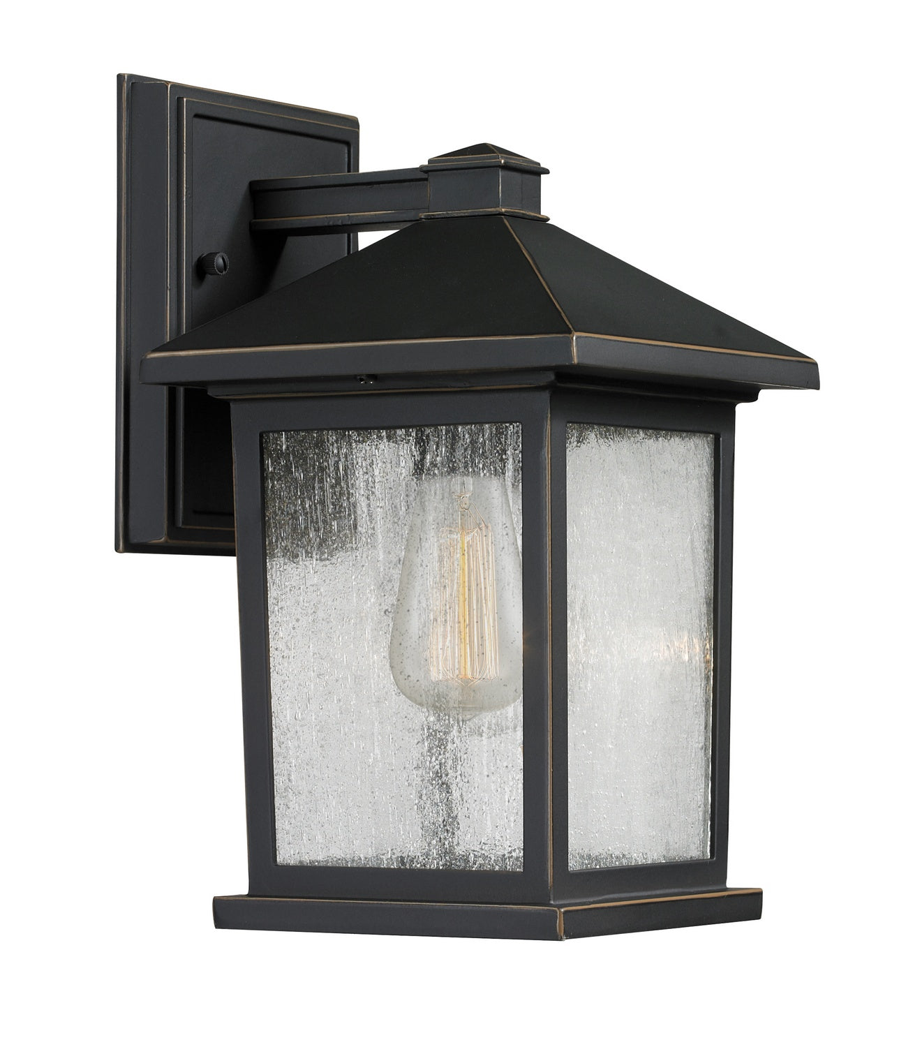Z-Lite - 531S-ORB - One Light Outdoor Wall Light - Portland - Oil Rubbed Bronze