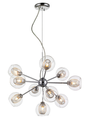 Z-Lite - 905-10C - Ten Light Chandelier - Auge - Chrome