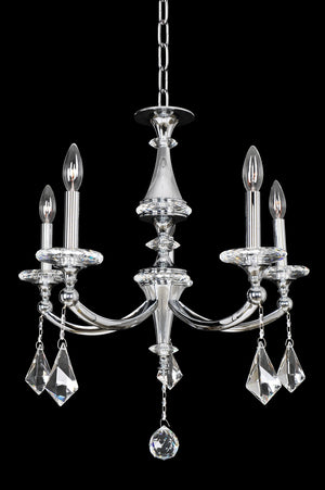 Allegri - 012170-010-FR001 - Five Light Chandelier - Floridia - Chrome