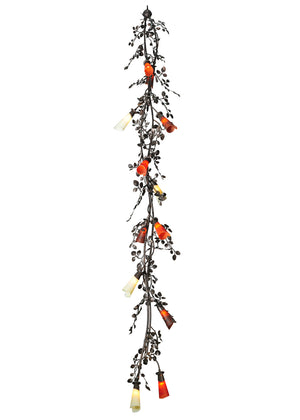 Meyda Tiffany - 127343 - 12 Light Chandelier - Vinca Vine - Copper Rust